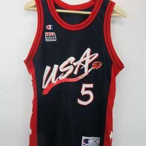 Grant Hill Team USA Jersey Champion